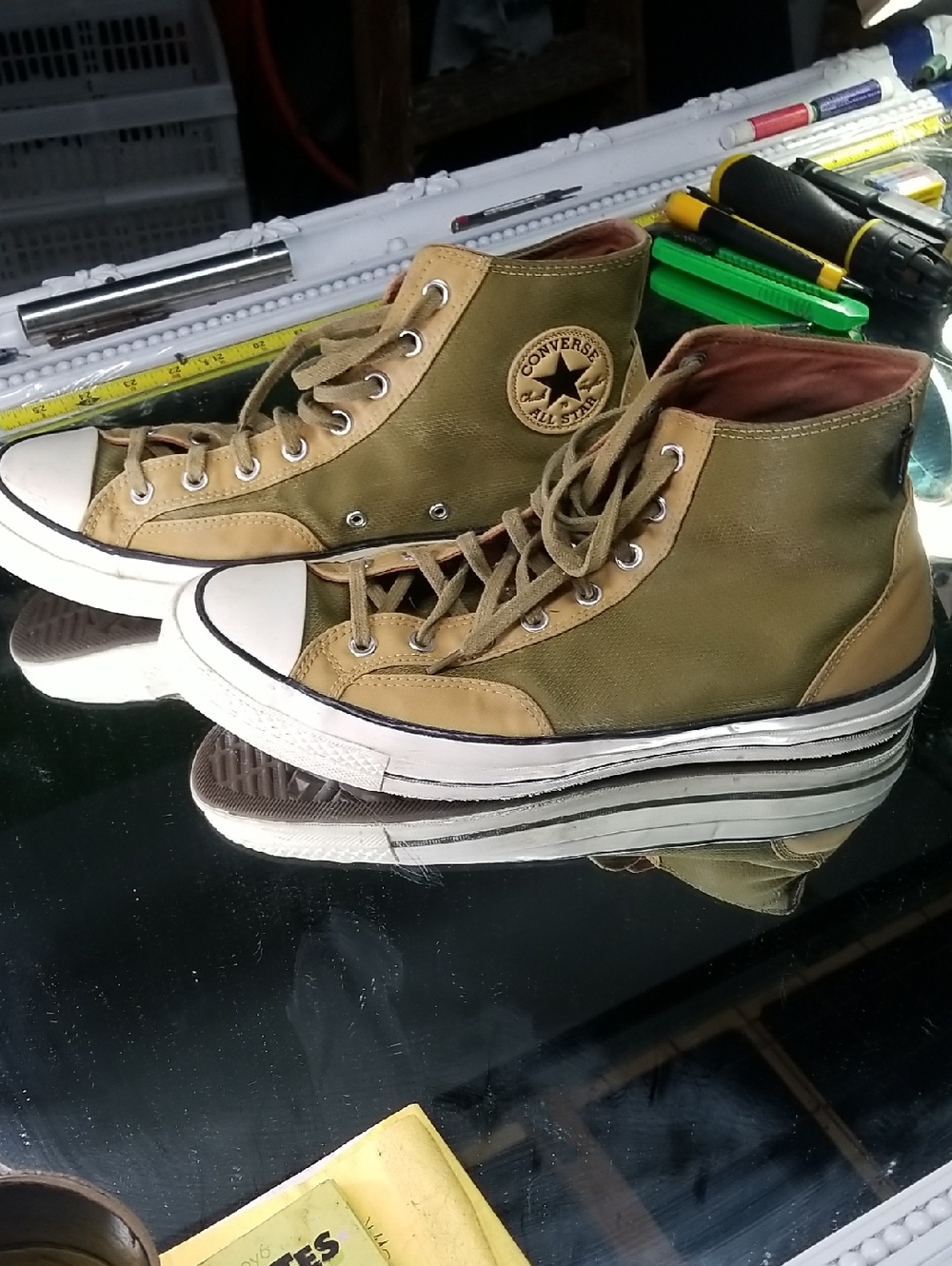 Mens 12 Converse Chuck 70 High top sneakers in the 'Cosmic Turtle' RARE